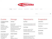 Tablet Screenshot of mongardi.com